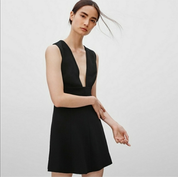 Aritzia Wilfred Vegan Suede Dress - Picture 9 of 10